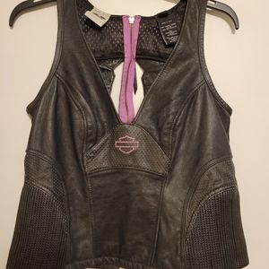 Harley Davidson Leather Halter